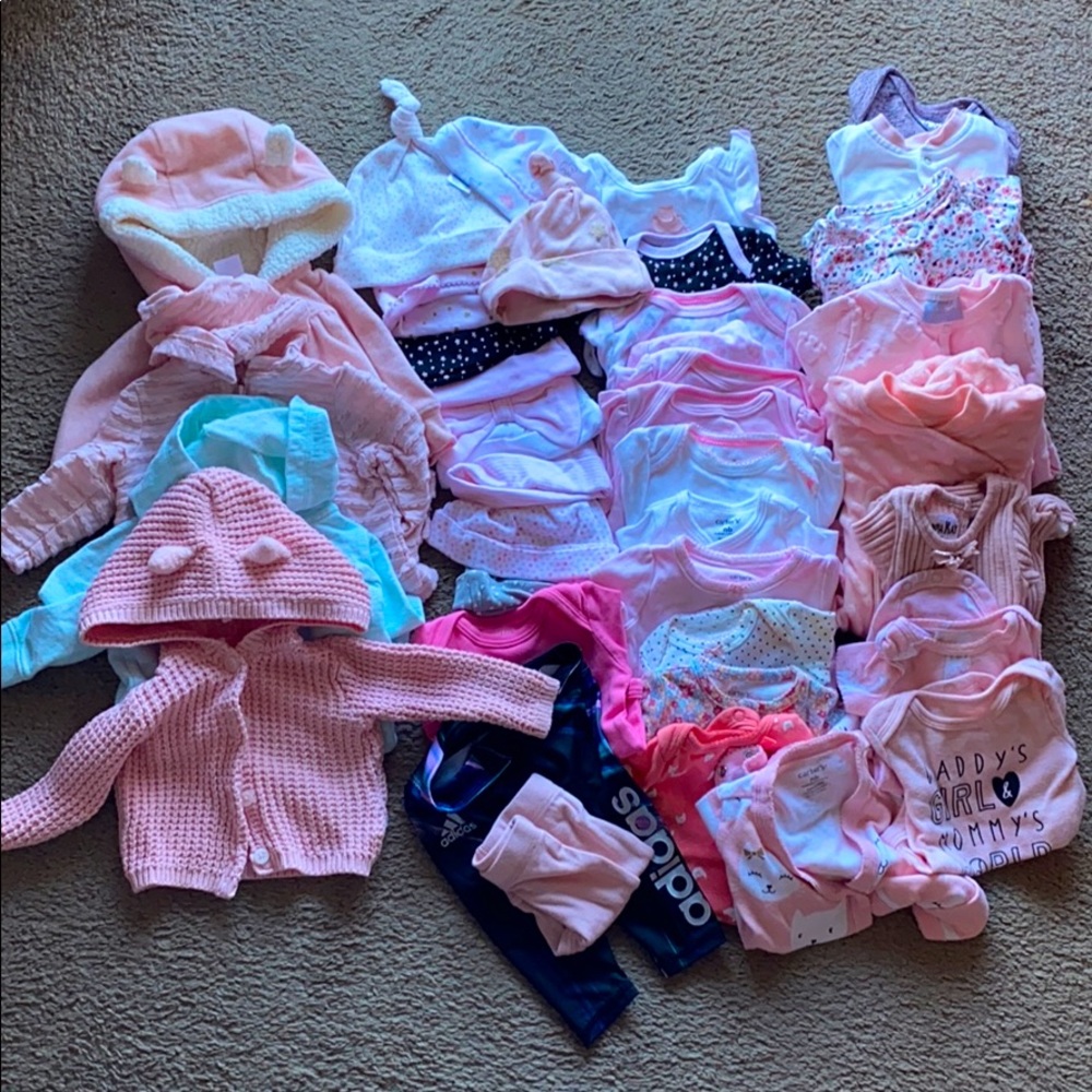 0-3 month baby girl essentials!